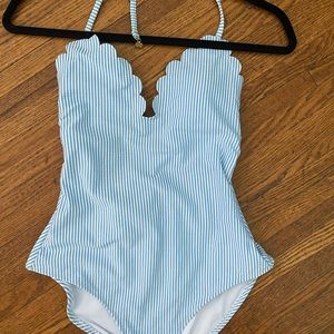Jessica Simpson Seersucker Size small one piece
